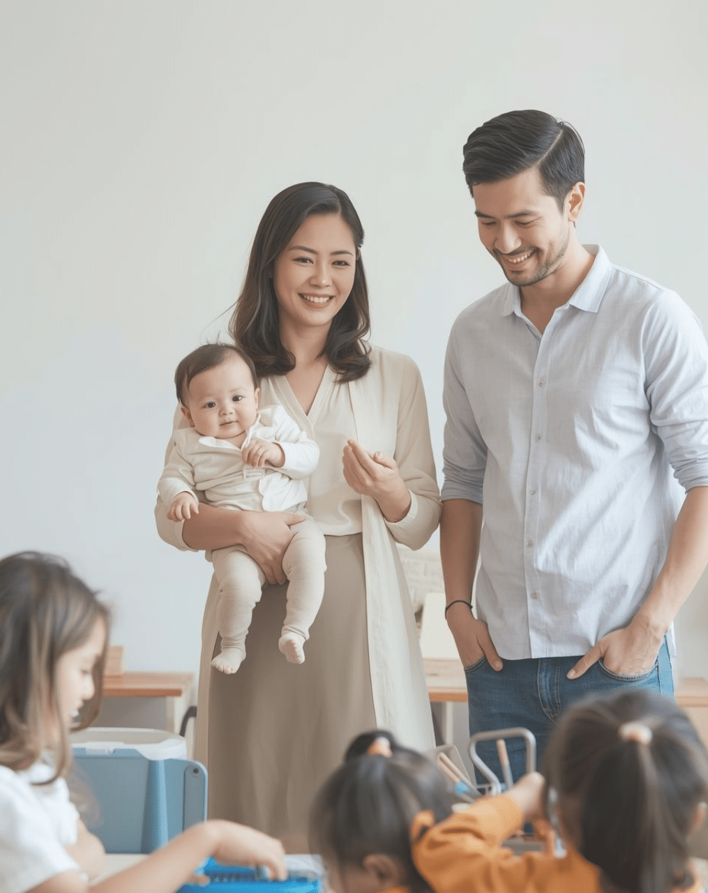 Daycare Tours in Houston 20 Questions You Must Ask theRUE Postnatal postnatal Featured Image Blog (1) Daycare Tours In Houston Parents in a child care room